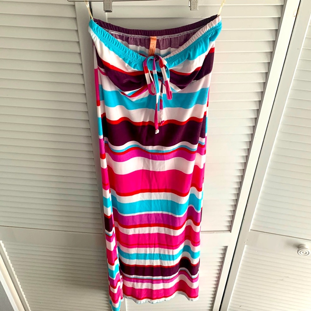 Mesmera striped maxi dress - Small